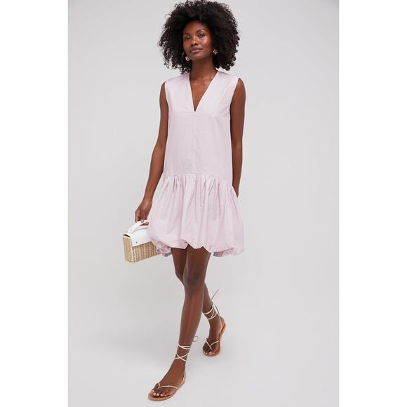 SEA NEW YORK Lilac Emmet Poplin Bubble Tank Dress Size M NWT Retail $250 - Picture 7 of 7